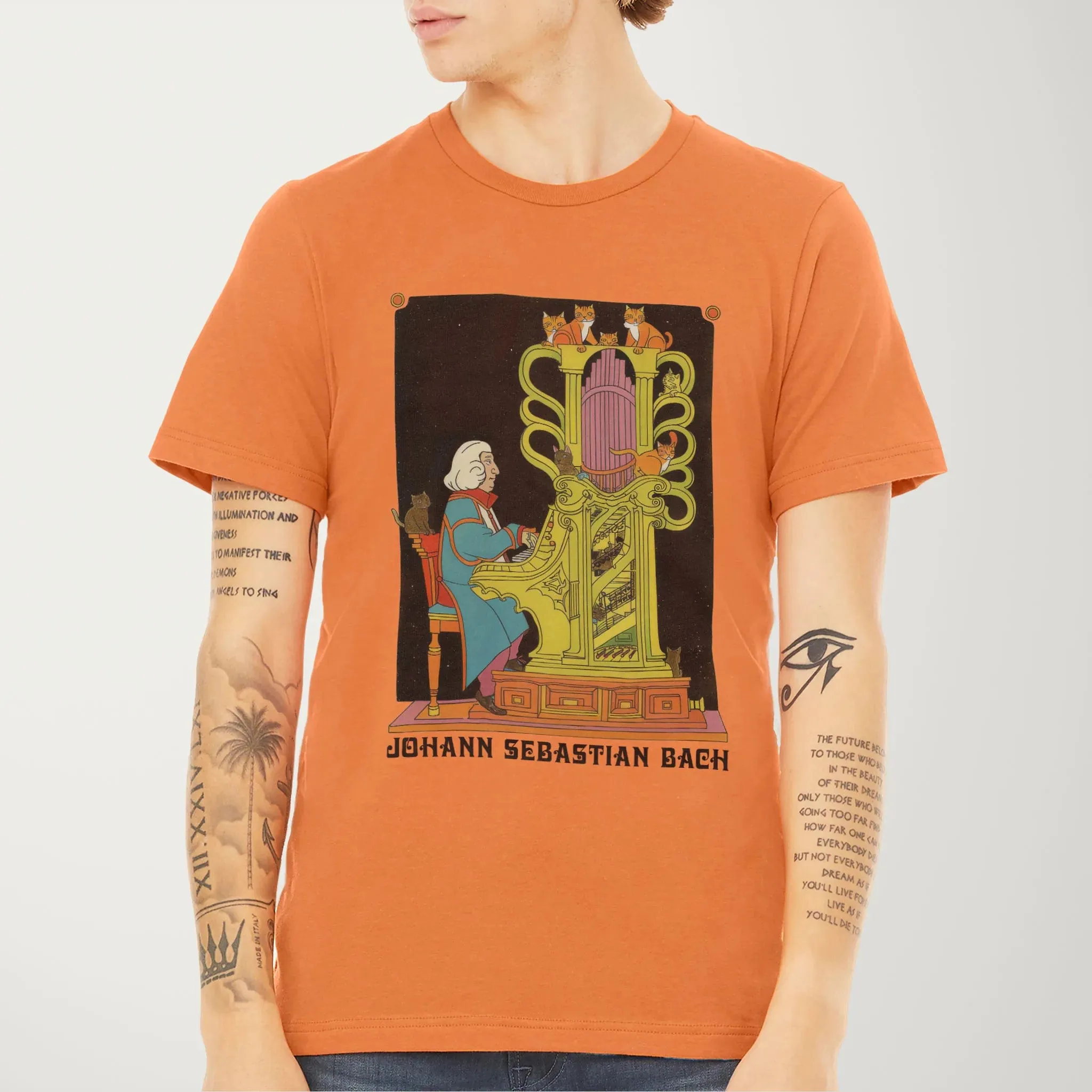 Bach: Organ Cats T-Shirt