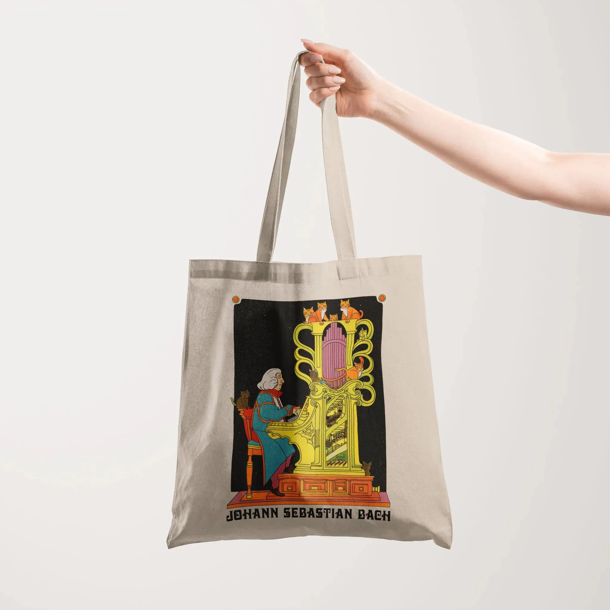 Bach: Organ Cats Tote