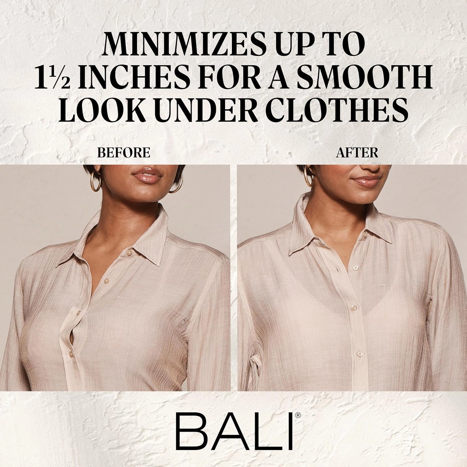 Bali Women's Lilyette Minimizer Underwire Lace Trim, Microfiber Full Coverage Bra