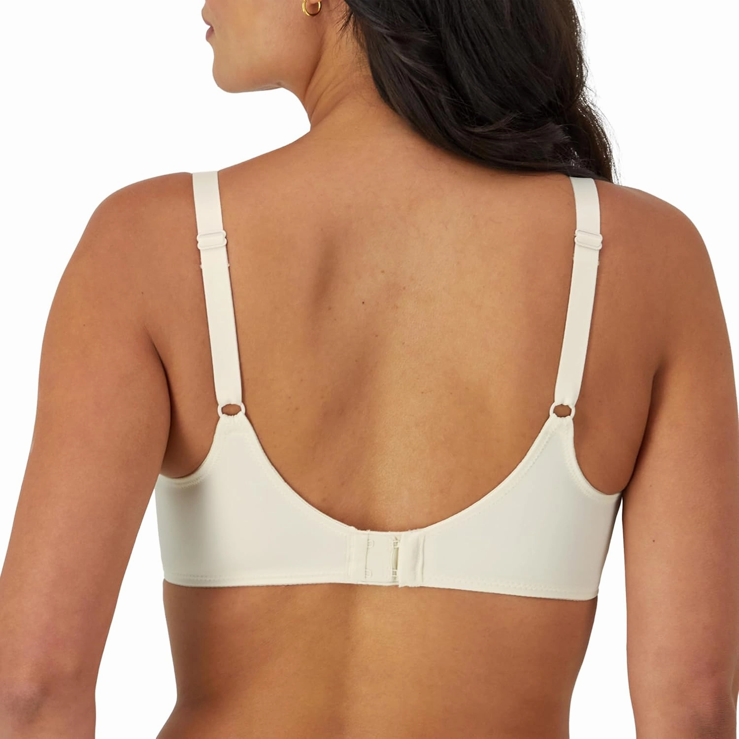 Bali Women's Lilyette Minimizer Underwire Lace Trim, Microfiber Full Coverage Bra