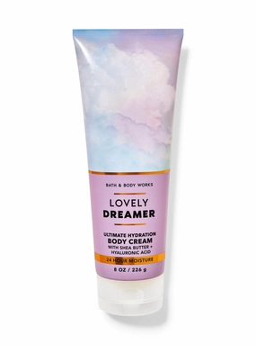 Bath & Body Works Ultimate Hydration Body Cream Gift Set For Women, 8 Fl Oz (Lovely Dreamer)