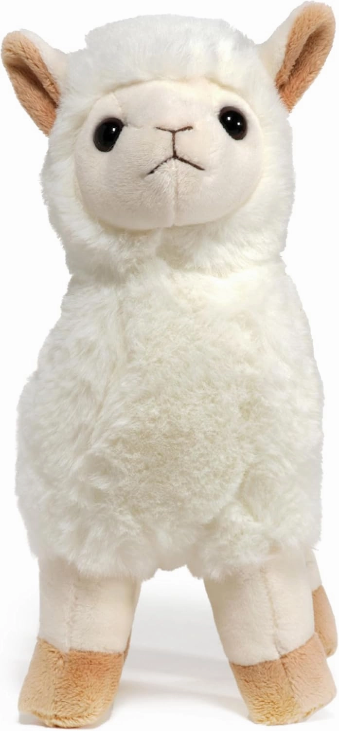 Bearington Alma Plush Stuffed Animal Llama, 10 inches