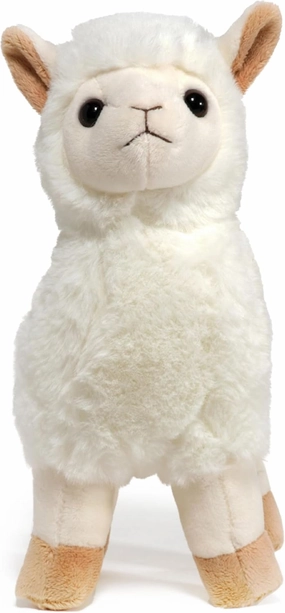 Bearington Alma Plush Stuffed Animal Llama, 10 inches