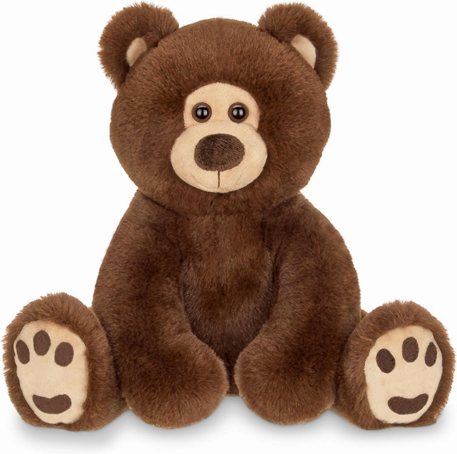 Bearington Lil' Barnaby Chocolate Brown Plush Stuffed Animal Teddy Bear, 11.5 inches