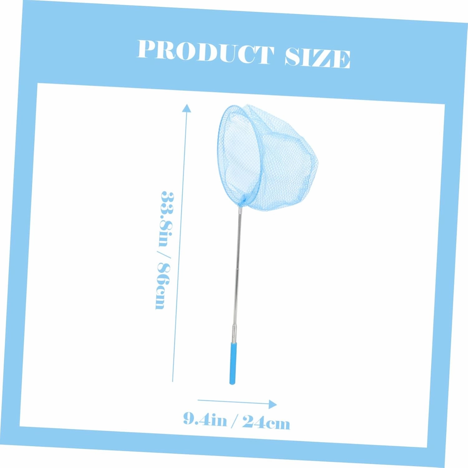 BESPORTBLE Telescopic Fishnet Bucket Throw Trout Cage Kit Budgie Gill Handle Foldable Magnet Fishing Netting Nets