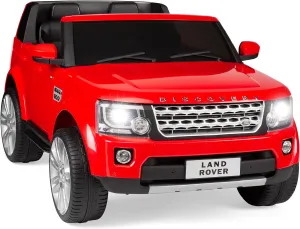 Best Choice Products 12V 3.7 MPH 2-Seater Licensed Land Rover Ride On Car Toy w/Parent Remote Control, MP3 Player - Red