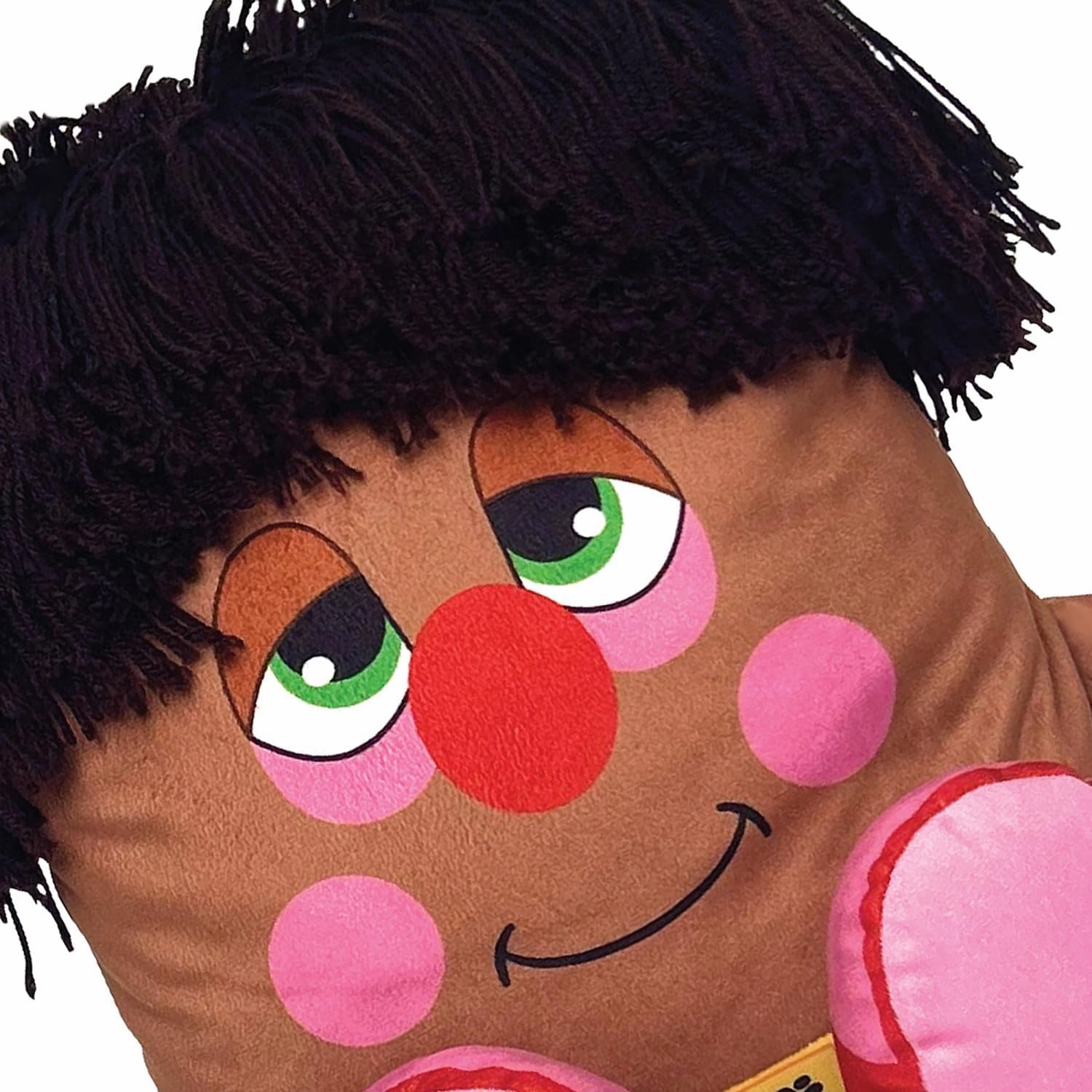 Big Shoe Plush - 2-in-1 Toy & Pillow, 80's Nostalgic Plush Pal Reimagined, Soft Stuffed Rectangular Character, Cozy Nap & Play Design