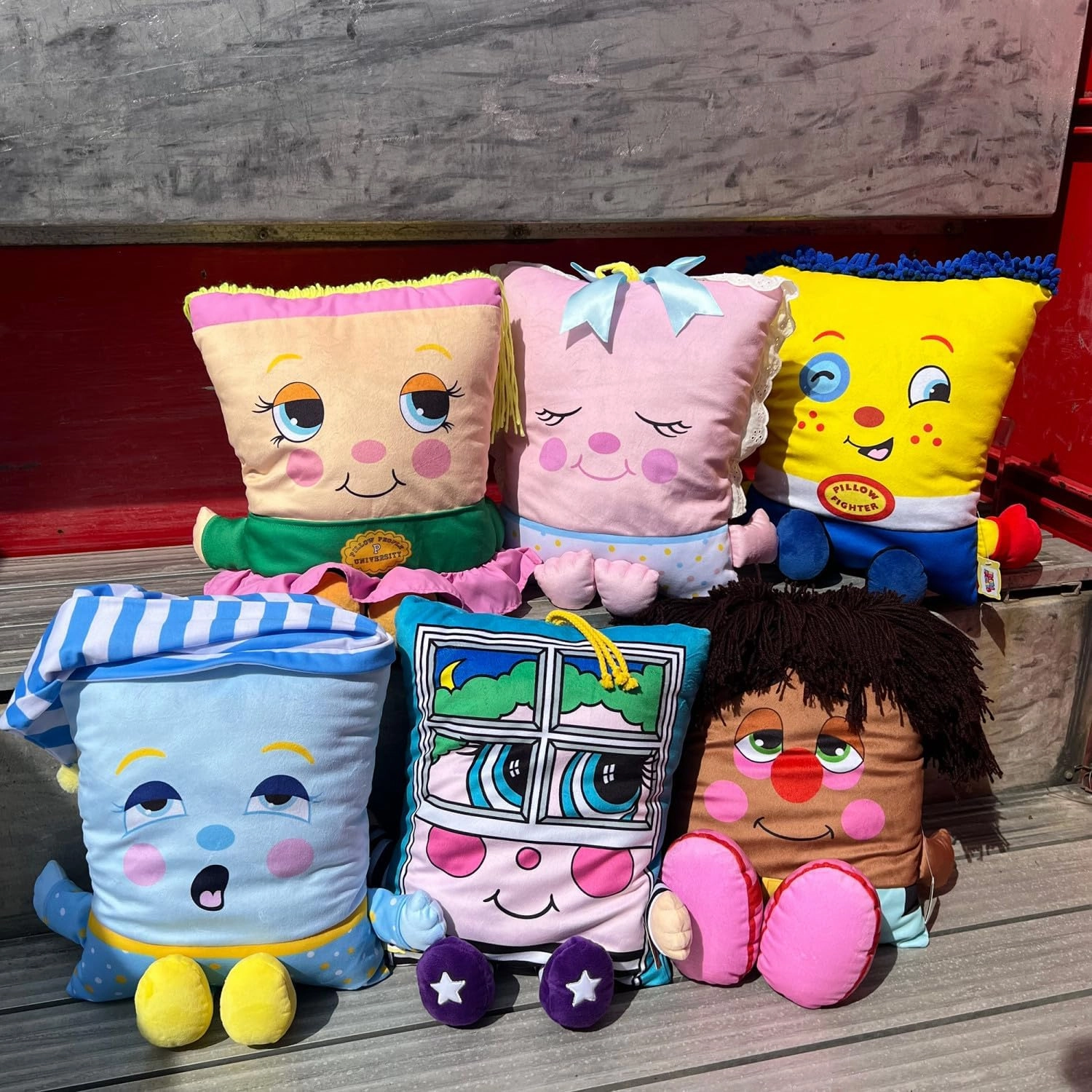 Big Shoe Plush - 2-in-1 Toy & Pillow, 80's Nostalgic Plush Pal Reimagined, Soft Stuffed Rectangular Character, Cozy Nap & Play Design