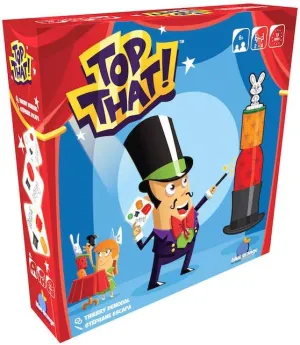 Blue Orange Top That Game: Stacking Game, 2-4 Players, Ages 7 