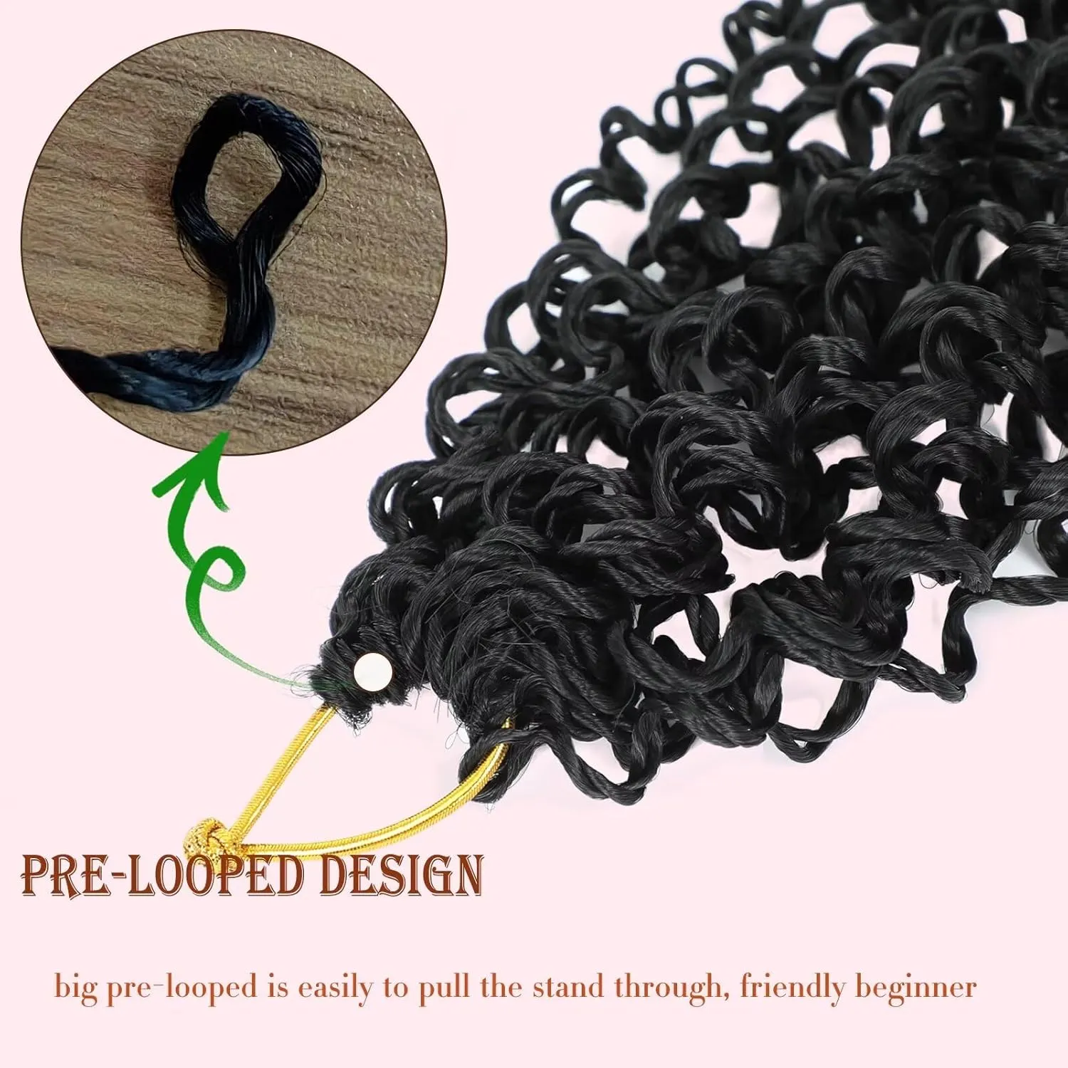 Blue Yanky Twist Crochet Hair 8Packs 12inch Pretwisted Mini Senegalese Twist Braids Spring Crochet Braid Hair with Curly Protective Hairstyle Synthetic Crochet Braids for Black Women(#OT/Blue)