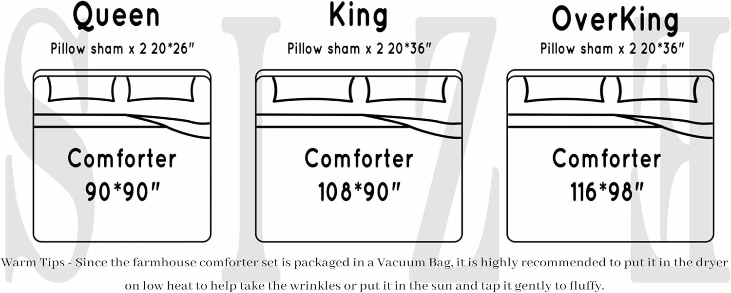 Bonlino King Size Comforter Set Bedding - Ruched Sage Green Comforter King Bed Set Boho Shabby Chic Bedding for Bedroom Comforter Fluffy 3 Piece Ruffle Comforter Set Green Luxury Bedding