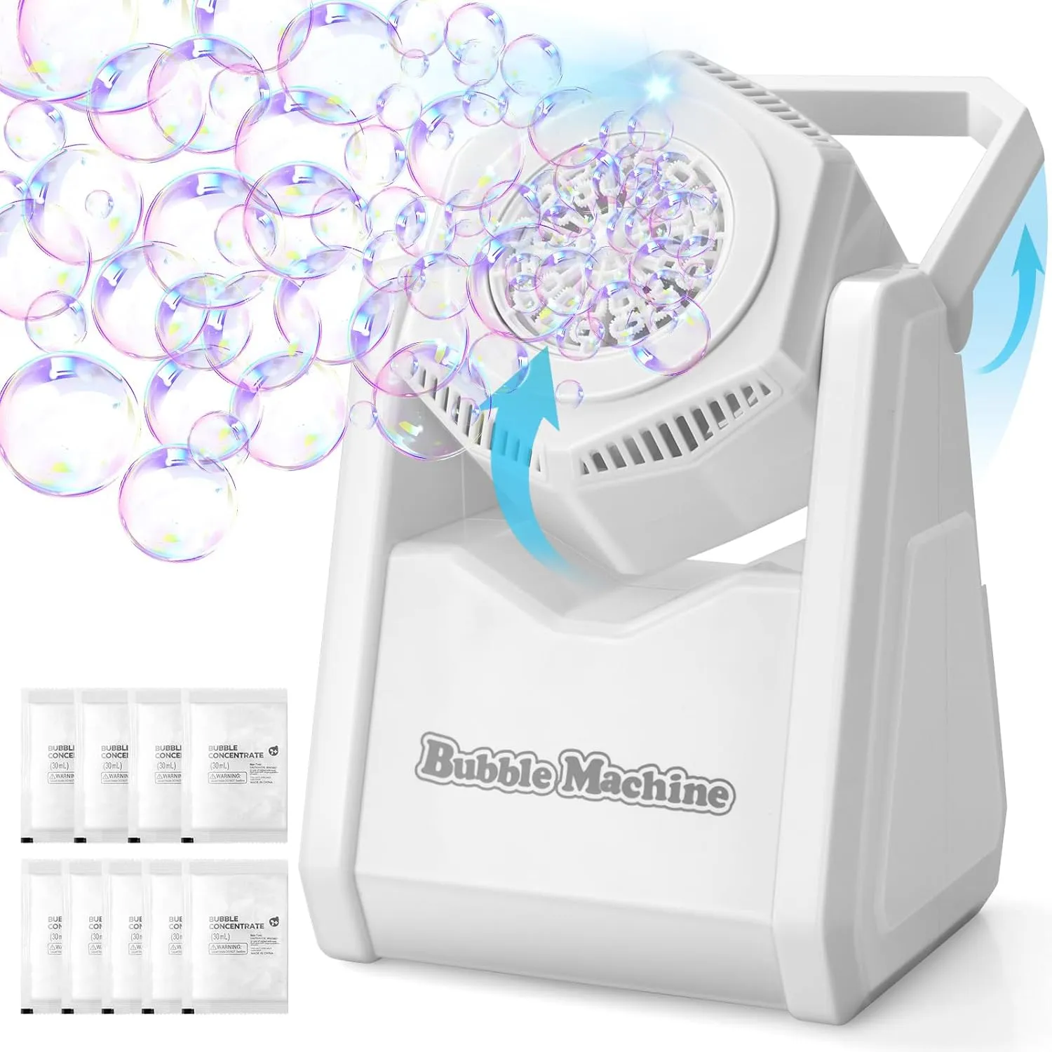 Bubble Machine for Kids, Automatic Bubbles Blower Maker Outdoor Outside Toys for Toddlers Age, Toys for 3 4 5 6 7 8 Years Old Boys Girls, Gift for Party Wedding Birthday