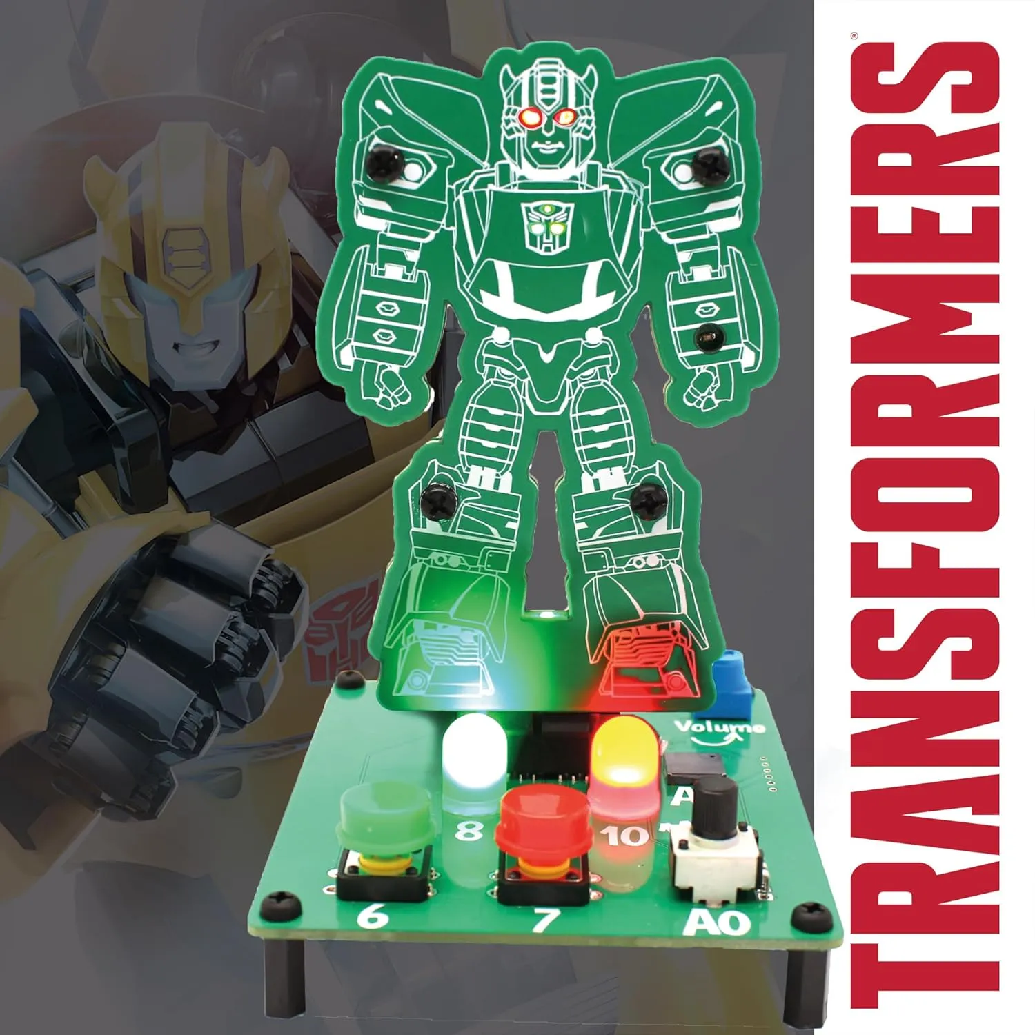 Bumblebee Transformers Coding Toy from Let's Start Coding for Kids 8  to Learn Real Computer Programming Through Hands-On Projects