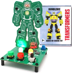 Bumblebee Transformers Coding Toy from Let's Start Coding for Kids 8  to Learn Real Computer Programming Through Hands-On Projects