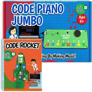 Bundle: Code Rocket and Code Piano Jumbo. Combine and Save on Two of Our Most Popular Kits!