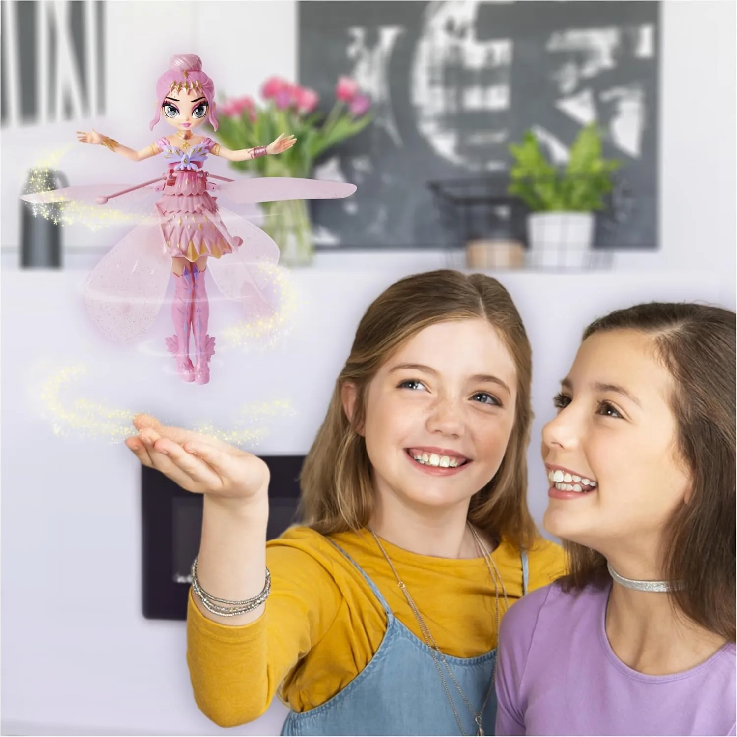 by Hatchimals, Pink Magical Flying Pixie Toy Doll, Girls Gifts, Kids Toys for Girls Ages 6 and up
