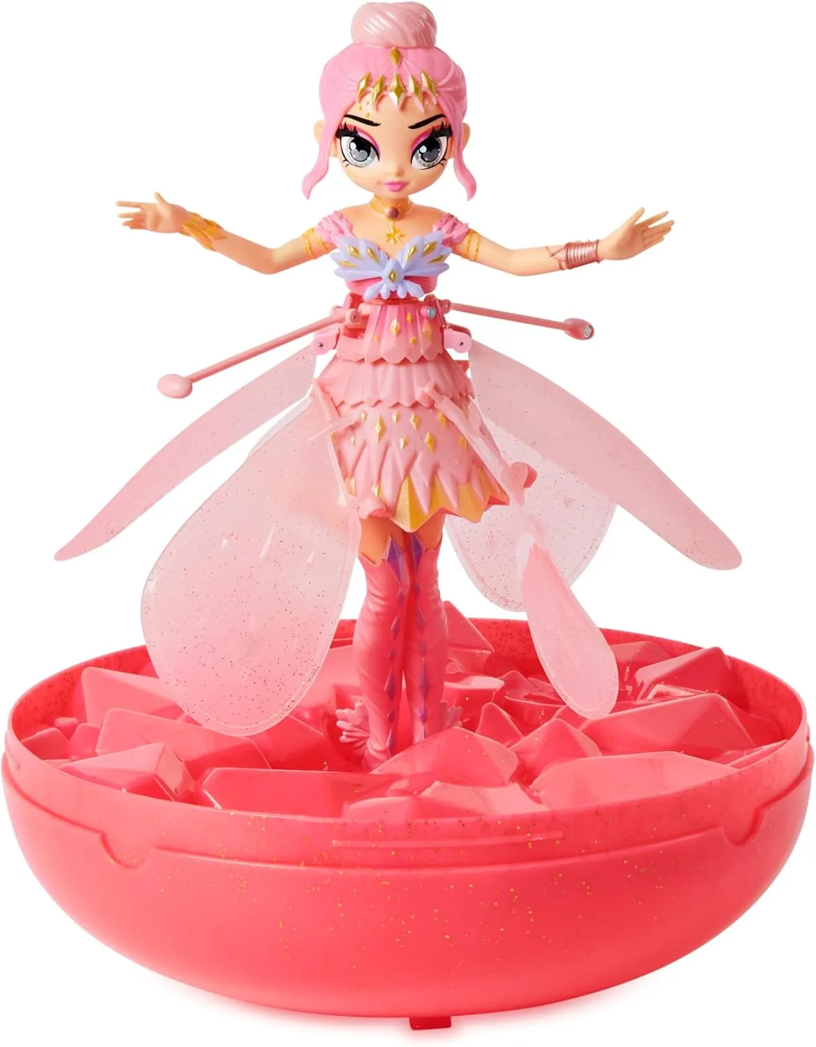by Hatchimals, Pink Magical Flying Pixie Toy Doll, Girls Gifts, Kids Toys for Girls Ages 6 and up