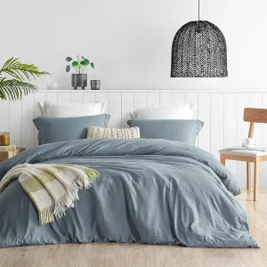 Byourbed Natural Loft Oversized King Comforter Set - Smoke Blue