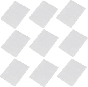 Cabilock 50pcs Album Cards Protective Covers Trading Card Sleeves Photo Card Holders Sturdy and Simple Design for Collections