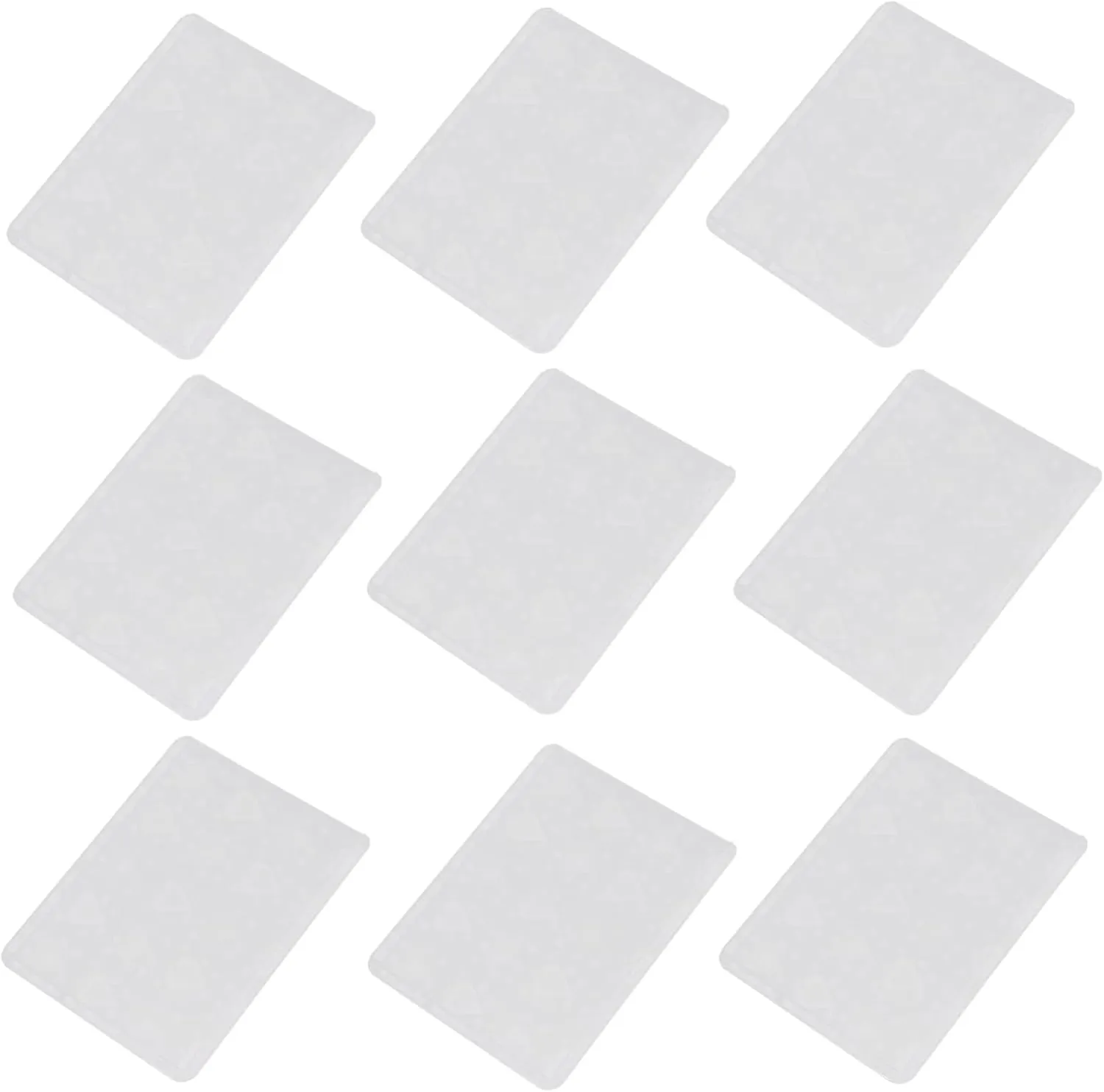 Cabilock 50pcs Album Cards Protective Covers Trading Card Sleeves Photo Card Holders Sturdy and Simple Design for Collections
