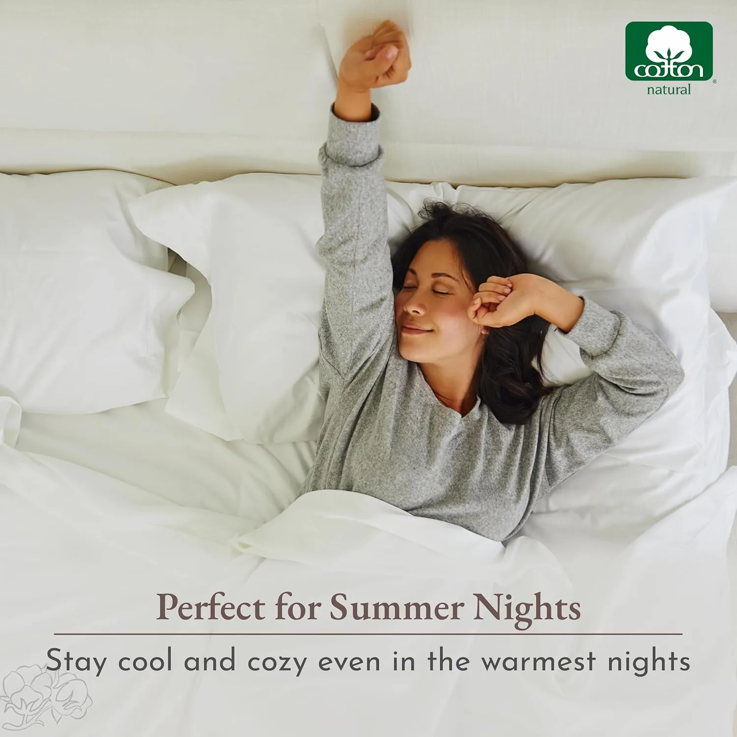 California Design Den King Sheets Set - Natural 100% Cotton Sheets King Size with Deep Pockets, Soft Sateen Weave, Breathable, Cooling and Durable Bedding Set (Seafoam)
