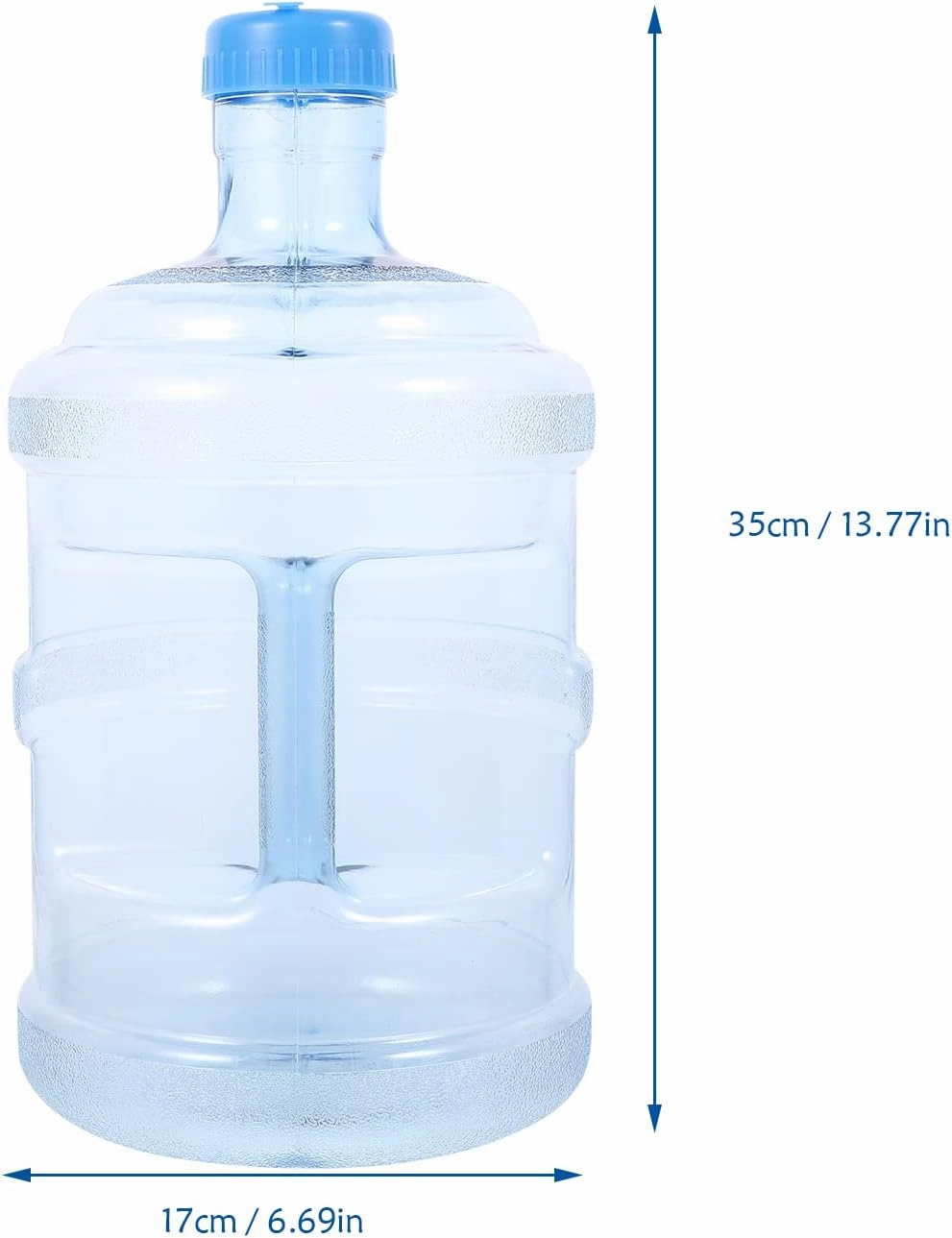 Camping Water Storage Drinking Container: Plastic Water Jug Big Bottle for Hiking Mountaineering Picnic Fishing Car Office 0. 8 Gallon