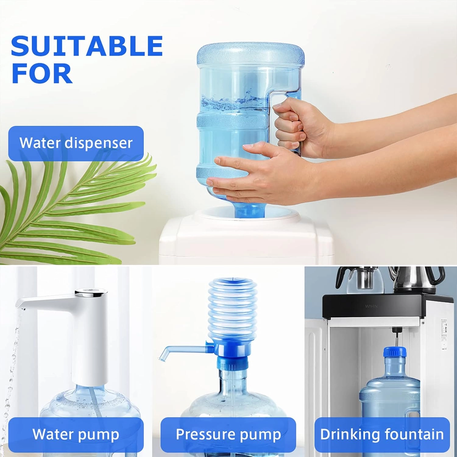 Camping Water Storage Drinking Container: Plastic Water Jug Big Bottle for Hiking Mountaineering Picnic Fishing Car Office 0. 8 Gallon