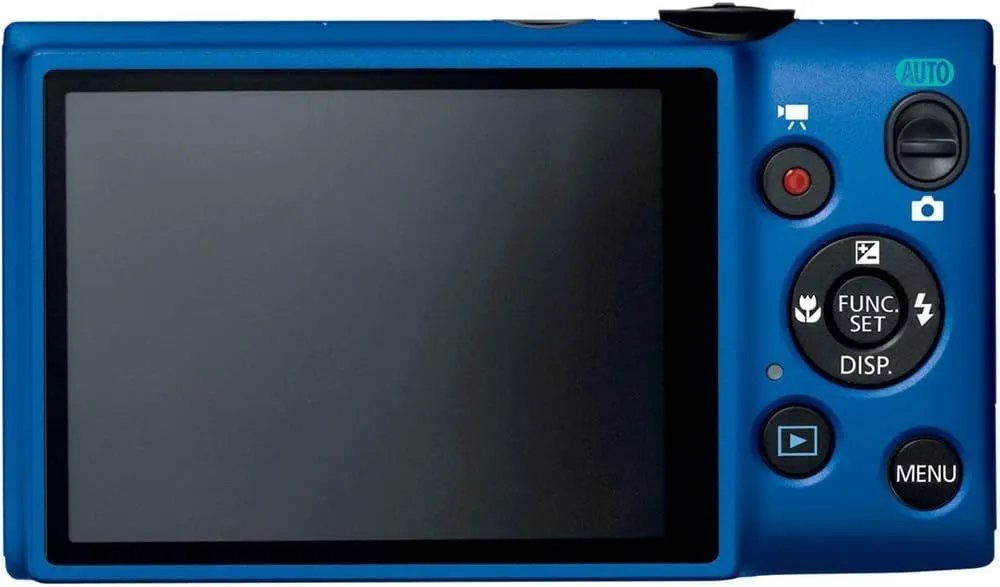 Canon PowerShot ELPH 115 is 16.0 MP Digital Camera with 8X Optical Zoom with a 28mm Wide-Angle Lens and 720p HD Video Recording (Blue)