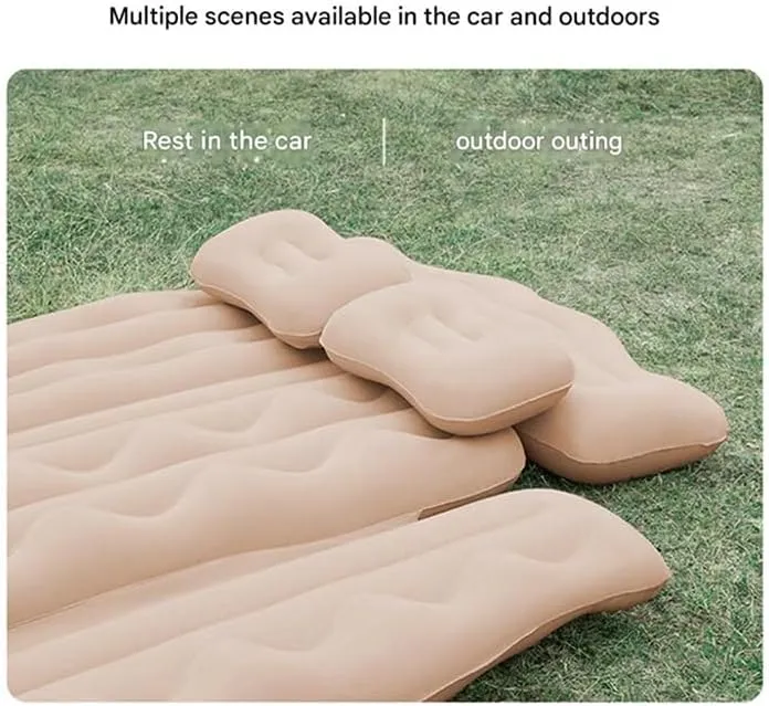 Car Air Mattresses for Ford Edge 2016-2020 2021 2022 2023 2024 2025 2026,Thickened Car Camping Bed Sleeping Pad with Upgrade Side File Portable Car Mattress for Travle and Camping,D
