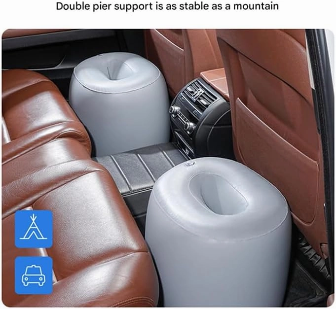 Car Air Mattresses for Skoda Fabia,Thickened Car Camping Bed Sleeping Pad with Upgrade Side File Portable Car Mattress for Travle and Camping,A