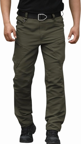 Cargo Pants for Men Tactical Pants Stretch Slim Fit Lightweight Ripstop Outdoor Casual Work Trousers with Pockets