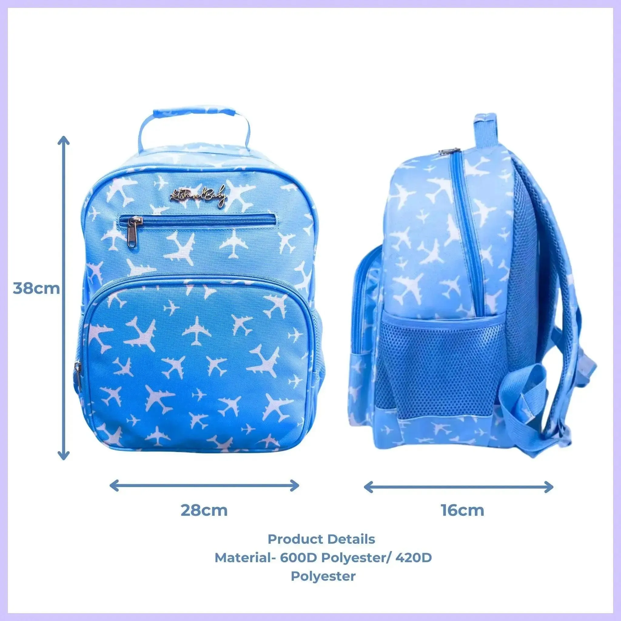 Carry-On Kids Bag | With Travel Activity Toys & Accessories | Ages 3  