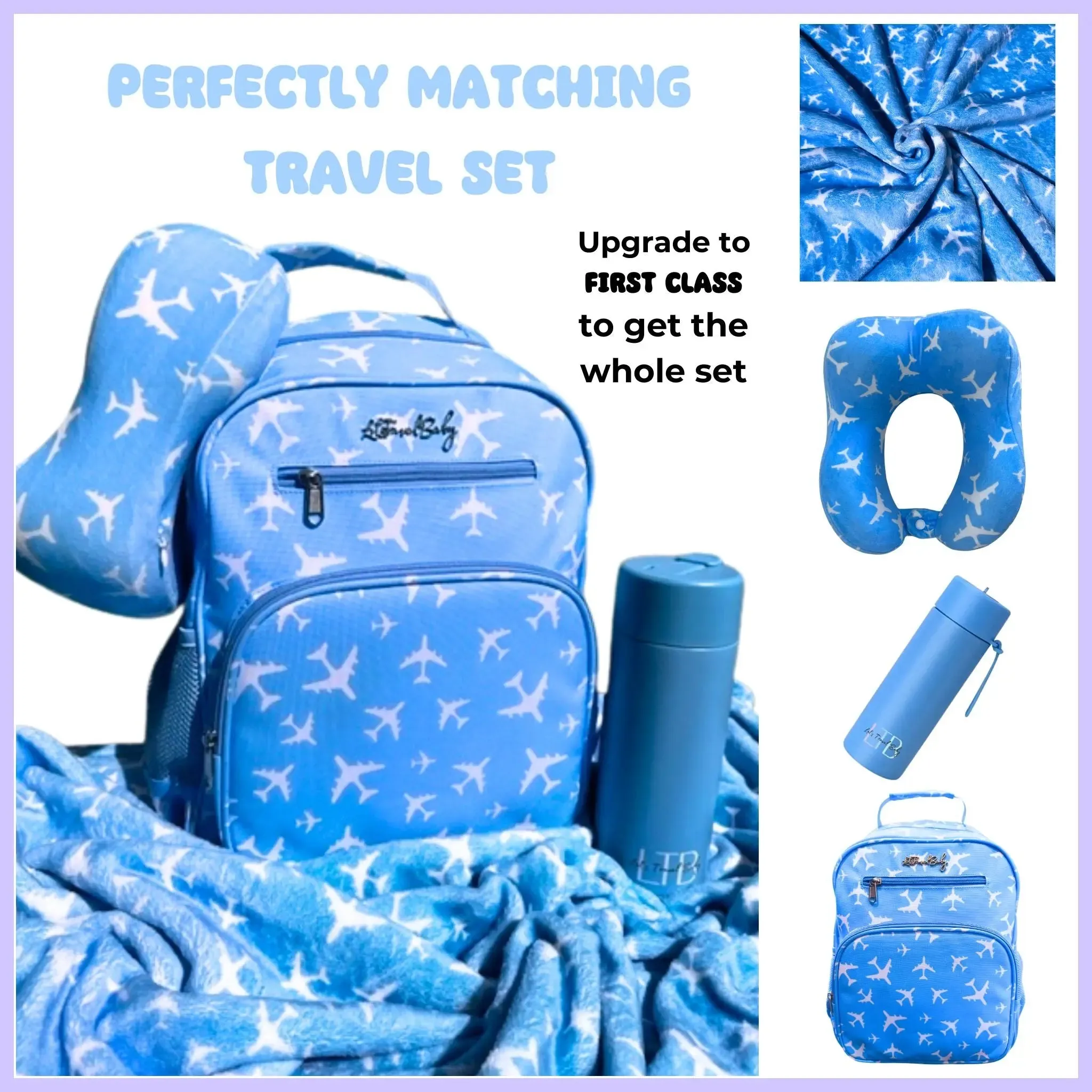 Carry-On Kids Bag | With Travel Activity Toys & Accessories | Ages 3  