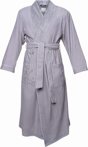 CHADSWORTH & HAIG Microfiber Plush Bath Robe with Minx Lining. Luxury Spa & Hotel Robe for Women & Men