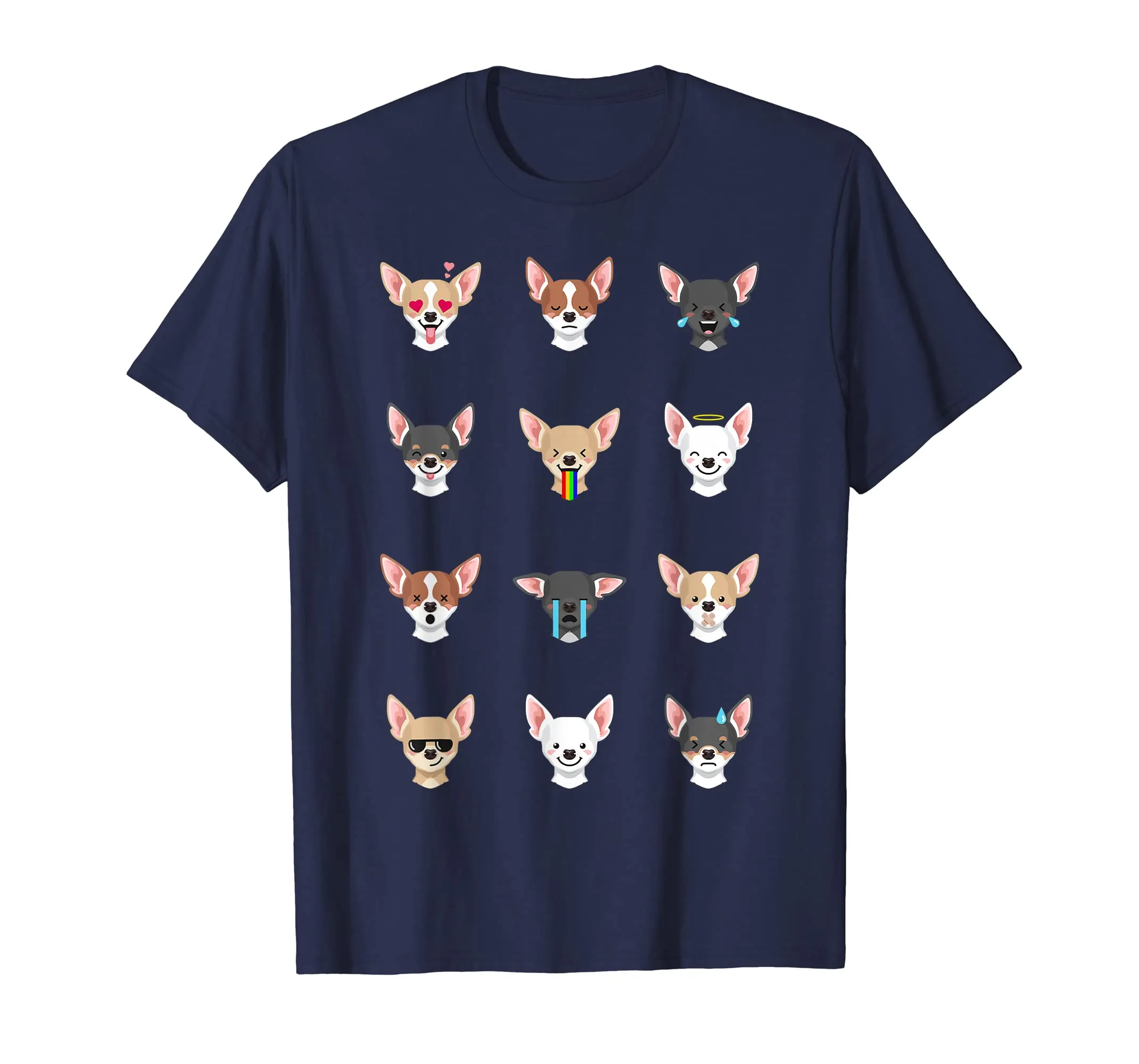 Chihuahua Emoji T-Shirt