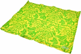 Coleman Medium Green Botanical Pattern Reversible Cooling Mat – 24” x 30”