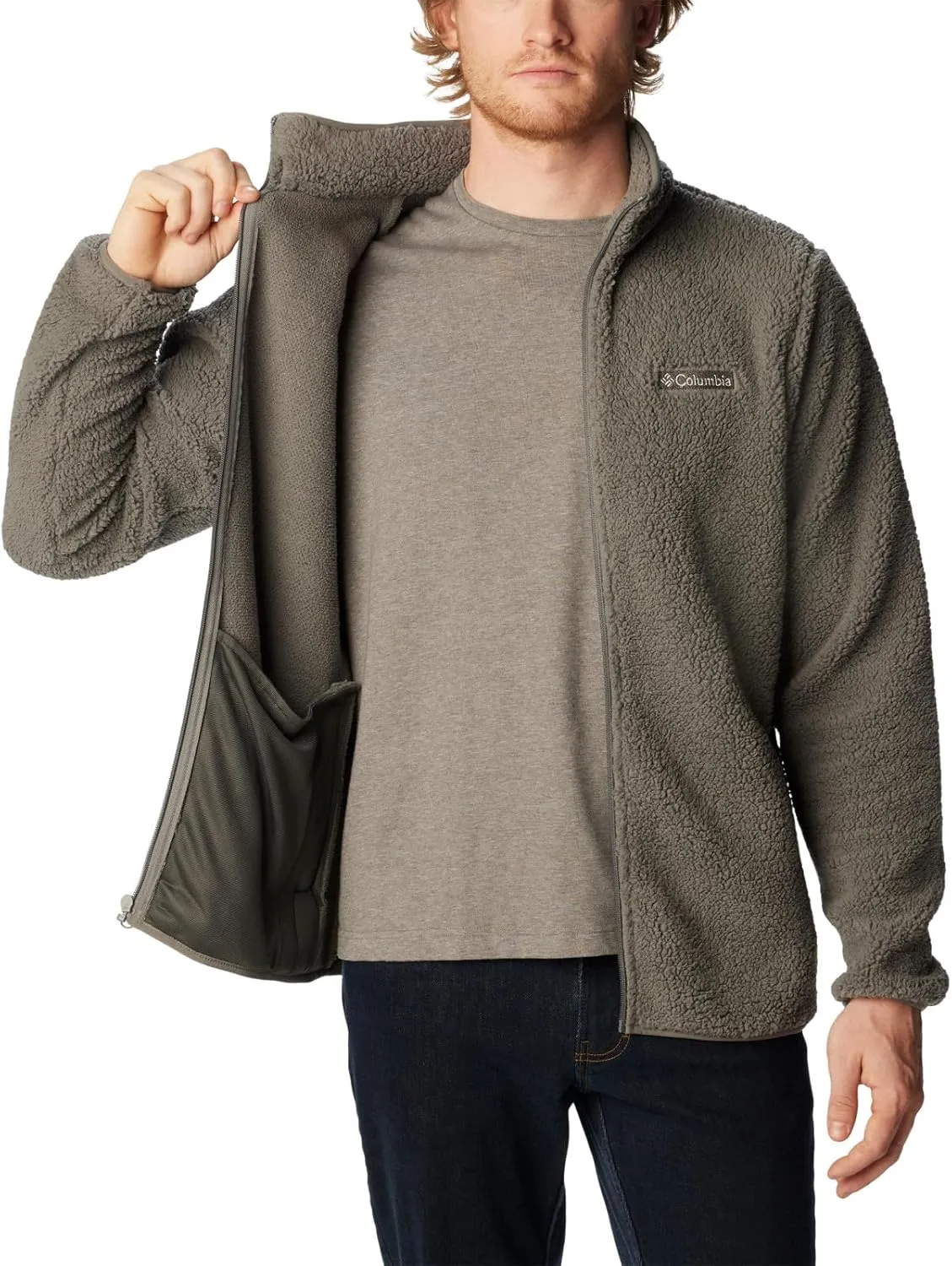 Columbia Men's Rugged Ridge Iii Sherpa Full Zip
