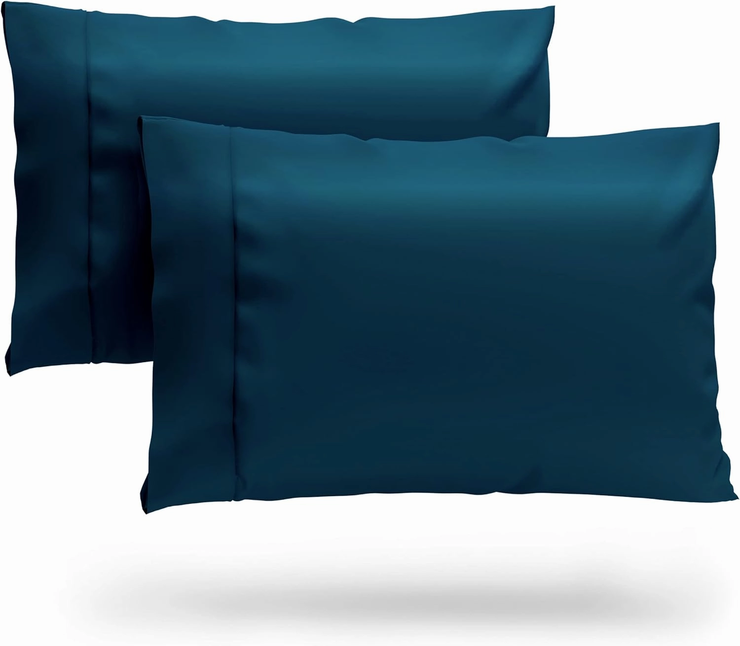Cosy House Collection 100% Rayon Derived from Bamboo Pillowcase Set - Cooling, Breathable, Silky Soft 2-Piece Envelope Closure Pillow Cover Set (Standard/Queen, Royal Blue)