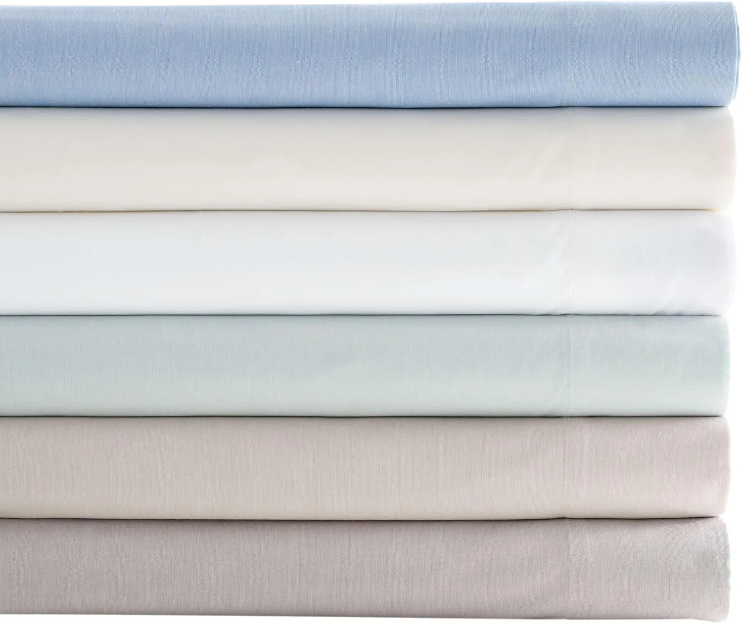 Cozy Cotton Natural Sheet Set, Queen Size, Neutral Solid Pattern