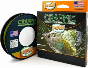 Crappie Braid - Ultra-Strong, Thin Diameter Braided Fishing Line Reels for Crappie, Perch & Sunfish