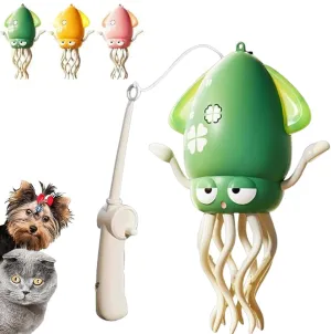 Crawling Octopus Toy, Smart Tentacle Explorer, Electronic Tummy Time Electric Octopus Toy, Magic Magical Dancing Squid Toys, Wiggly Wonder Octopus, Auto-Avoid Music Dancing (Green-Set)