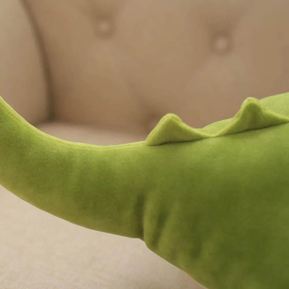 Crocodile Plush Toy Stuffed Animal 26 Inch Green Large Giant Alligator Animal Stuffed Plushies Super Soft Cute Cuddly Pillow Cushion Stuff Dolls Xmas Gift for Children Kids Boys Girls, 26Inches