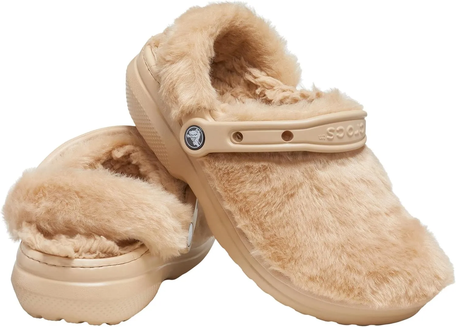 Crocs Unisex-Adult Men's and Women's Classic Fur Sure Clog | Fuzzy Slippers