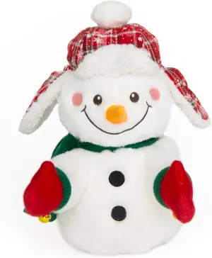 Cuddle Barn - Christmas Cheer Charlie | Animated Musical Singing Christmas Soft Plush Toy Snowman, 12 inches