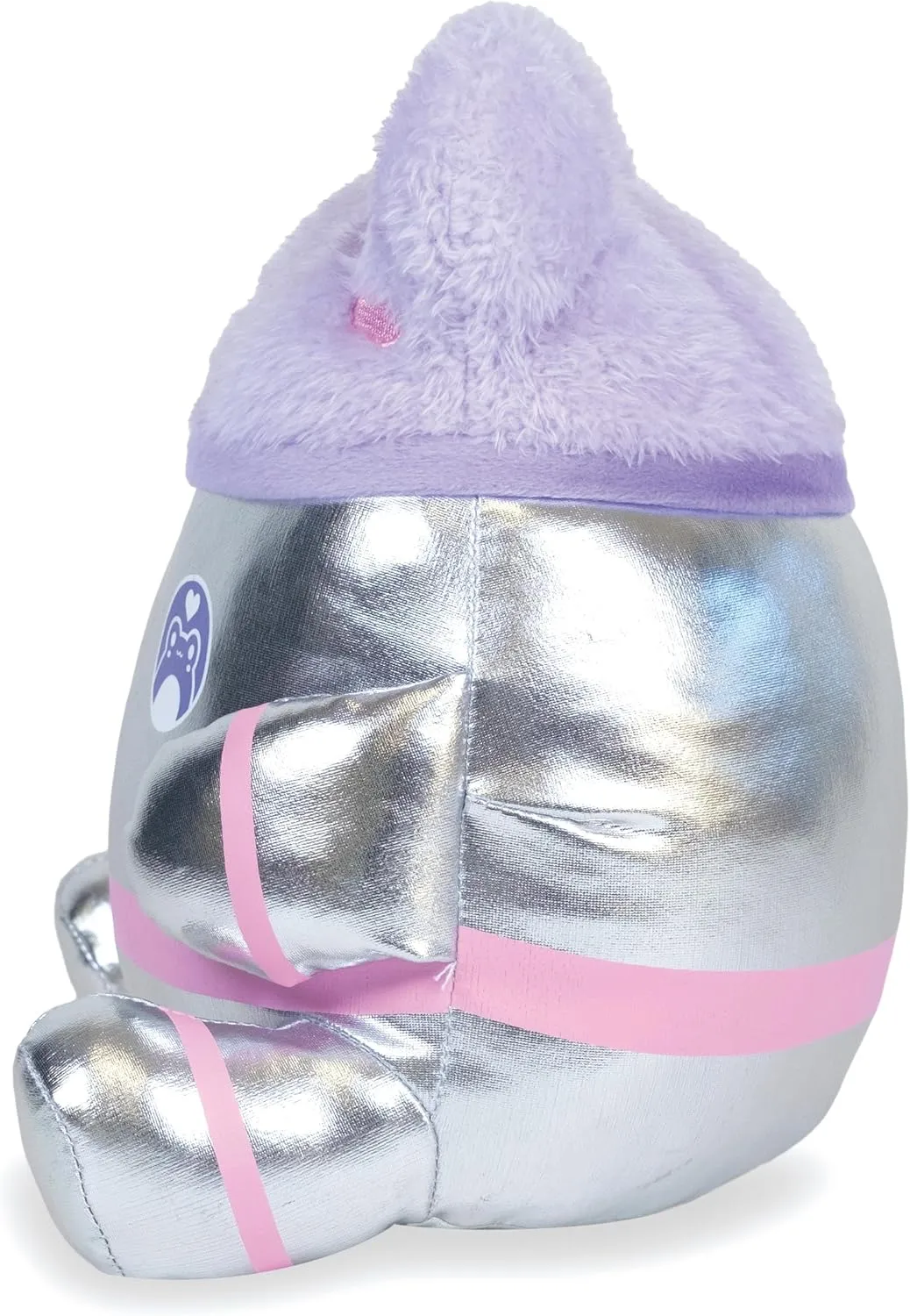 Cuddle Barn PlushGoals - Astronaut Wawa Purple Kawaii Cute Soft Frog Plush Toy, 9 inches