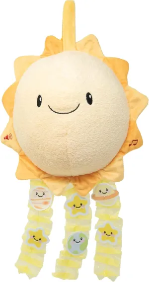 Cuddle Barn - Sunny | Animated Musical Stuffed Animal Plush Toy for Babies with Night Light Glow, Volume Control, 12 inches