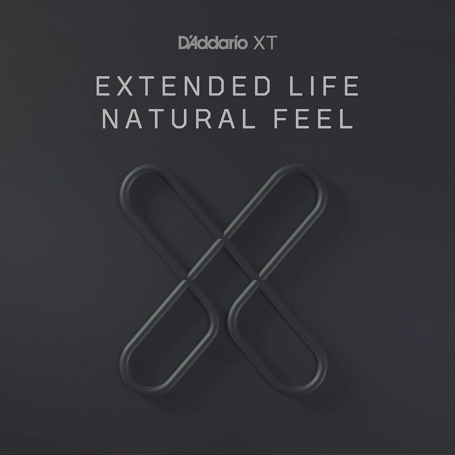 D'Addario XT Coated Bass Strings - Electric Bass Guitar Strings - 4-String, Lt. Top/Med. Bottom, 45-105