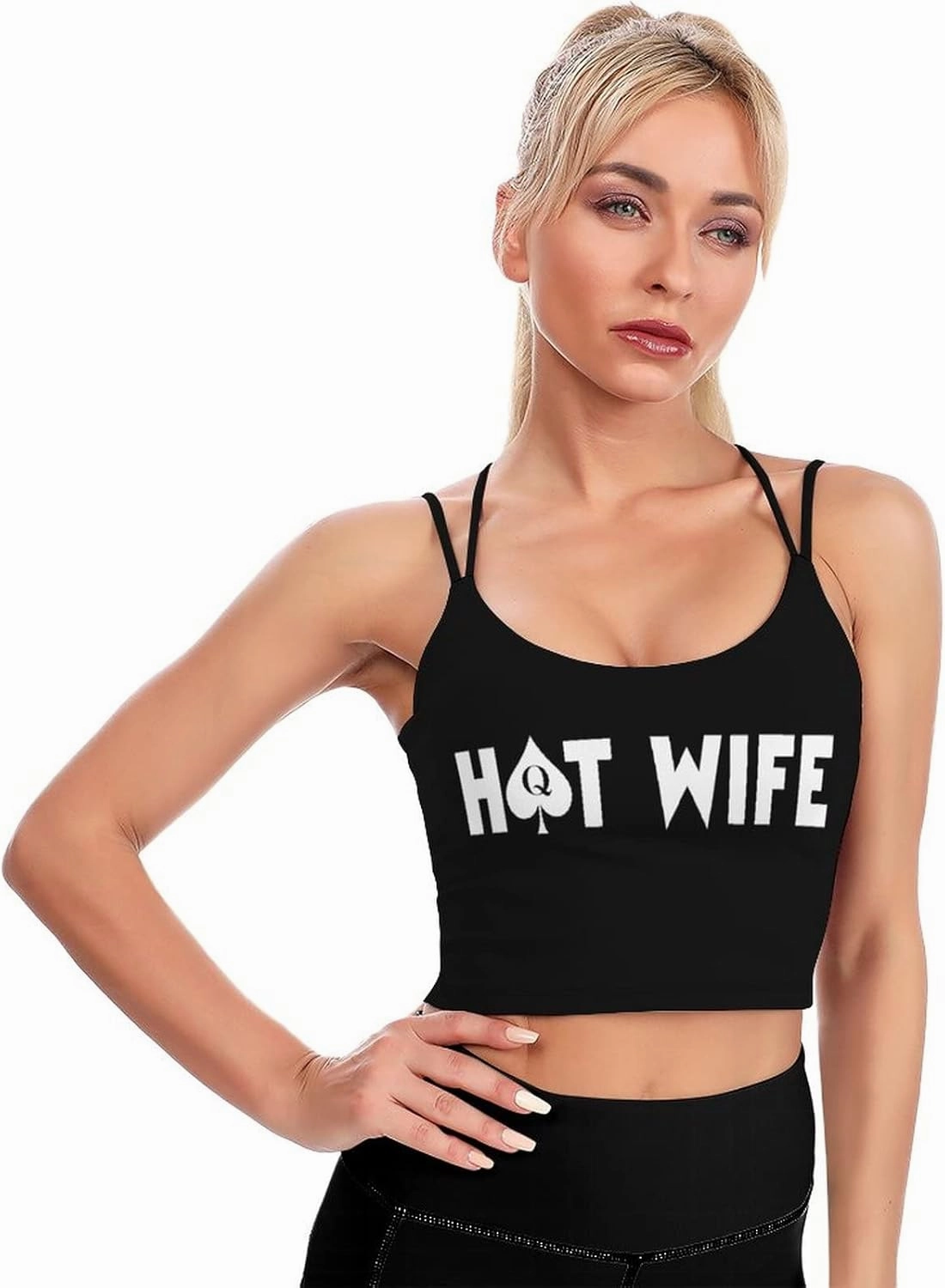 Daddys Lil Fuck Toy Sports Bras for Women Yoga Fitness, Padded Comfortable Sleeping Bra Funny Gifts for Wife Girlfriend