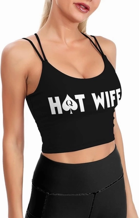 Daddys Lil Fuck Toy Sports Bras for Women Yoga Fitness, Padded Comfortable Sleeping Bra Funny Gifts for Wife Girlfriend