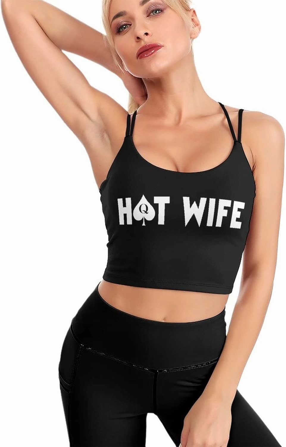 Daddys Lil Fuck Toy Sports Bras for Women Yoga Fitness, Padded Comfortable Sleeping Bra Funny Gifts for Wife Girlfriend